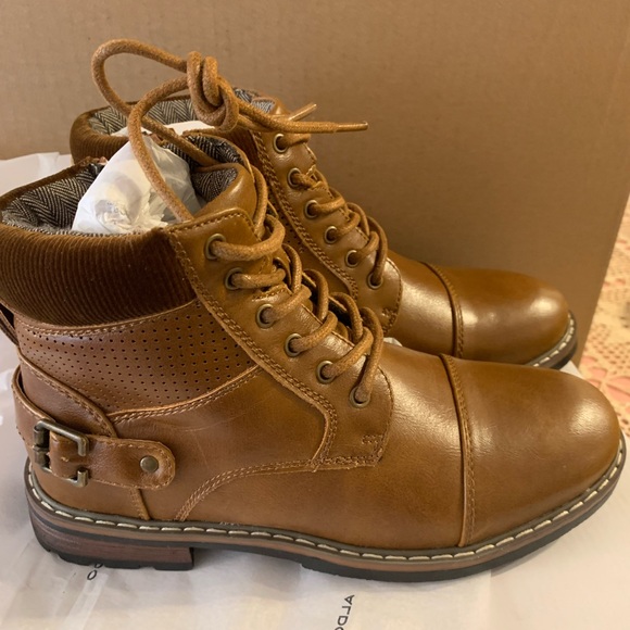 Aldo Balish-K Boys Boots in Cognac - Picture 7 of 7